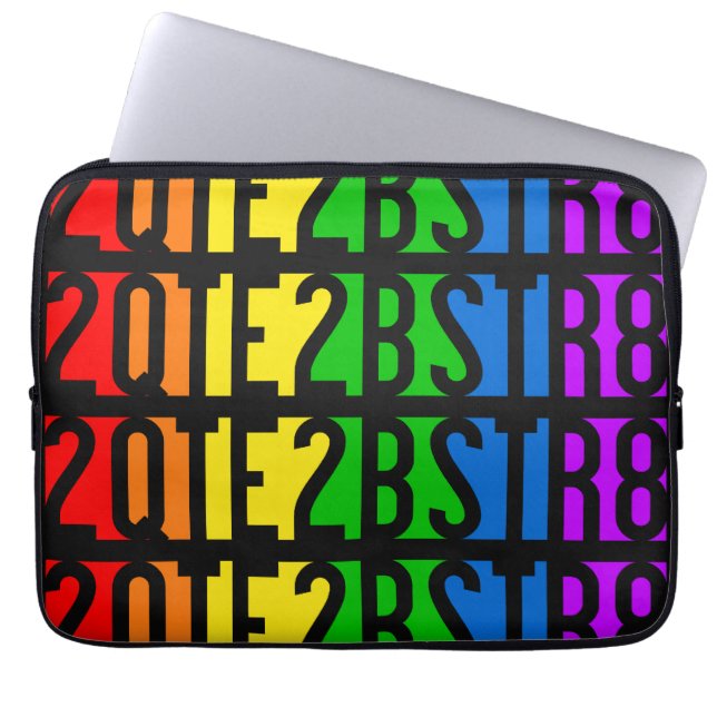 2QTE2BSTR8-Notebookschläuche Laptopschutzhülle (Vorderseite)