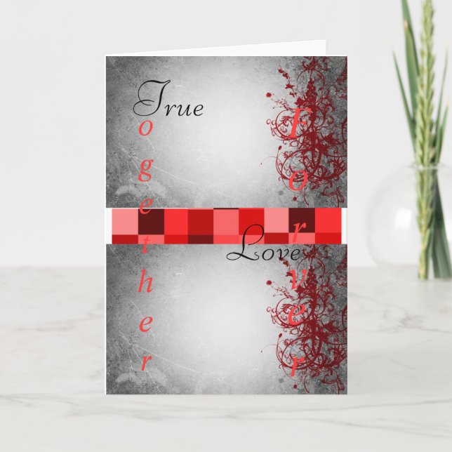 2rue Liebe Feiertagskarte (Vorderseite)