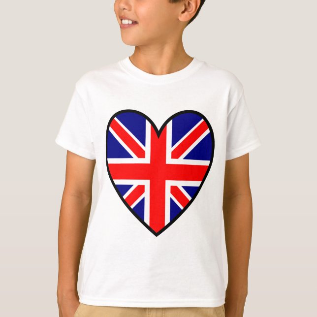 2unionjackheart T-Shirt (Vorderseite)