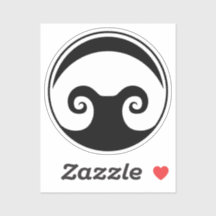 2x2" Aldarion Sticker Schwarz