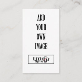 2x3,5" Vertikales flaches Lebensmittel/Platzkarte Platzkarte