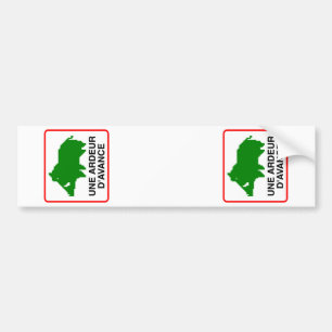 2x STICKER BEFÖRDERT WILDSCHWEIN verstellbar Autoaufkleber