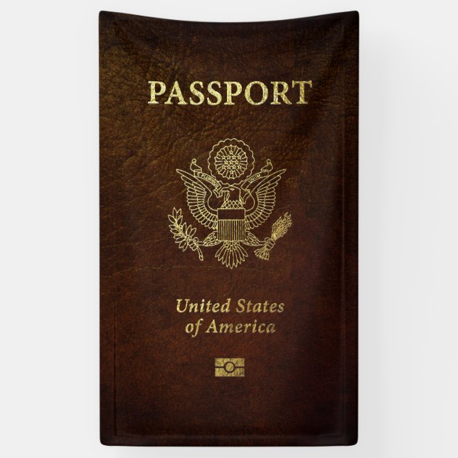 [300] American Passport Cover Banner (Vertikal)