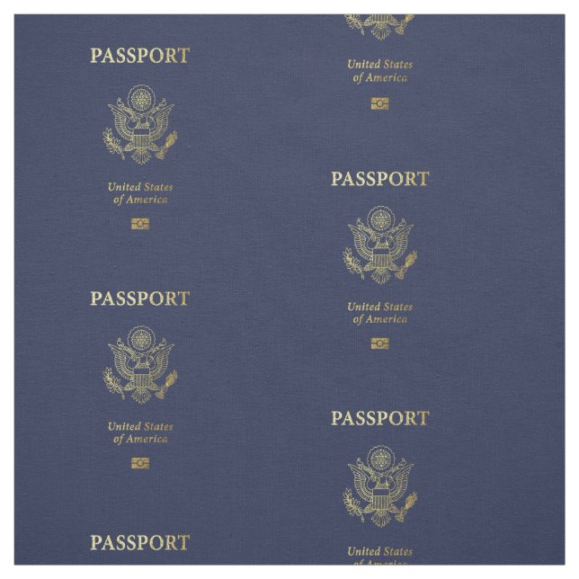 [300] American Passport Cover Stoff (Muster)