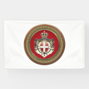 [300] Beschluss Maltas - SMOM-Wappen Banner