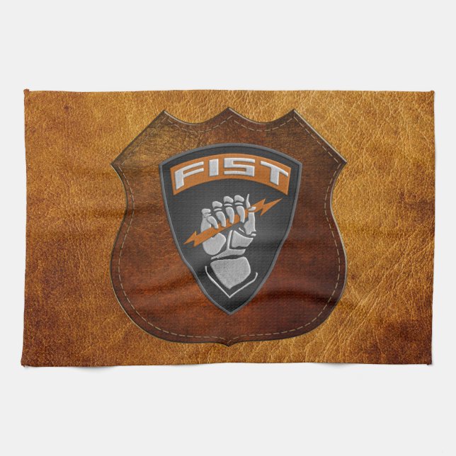 [300] Forward Observer (FIST) [Patch] Geschirrtuch (Horizontal)