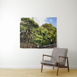 300 Jahre alte Pinienbäume Wandteppich