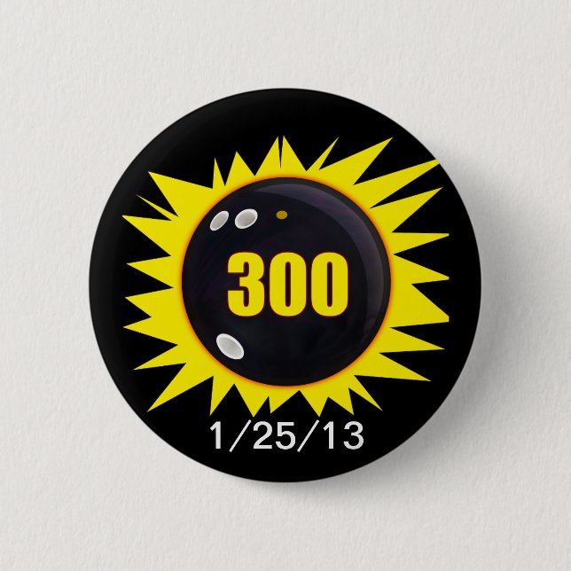 300 Perfectes Spiel Button (Vorderseite)