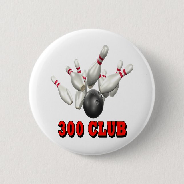 300 Verein-Bowling Button (Vorderseite)
