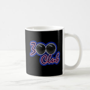 300 VEREIN - PERFEKTES SPIEL IM BOWLING (BLAU) TASSE