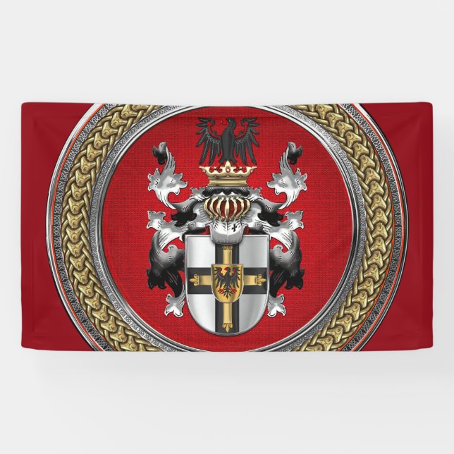 [300] Wappen-Teutonenkleid Banner (Horizontal)