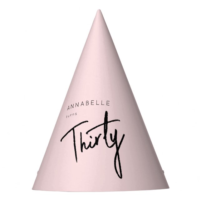30. 30. Geburtstag Partyhütchen (Vorderseite)