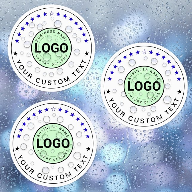30 benutzerdefinierte wasserdichte Aufkleber (Firm (custom waterproof company stickers with logo)