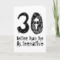 30 besser als Alternative 30. Geburtstag Q30