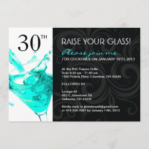 30. BIRTHDAY-PARTY EINLADUNGEN