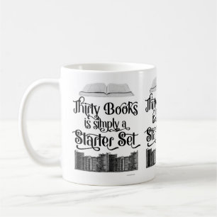 30 Bücherleser für Design Kaffeetasse