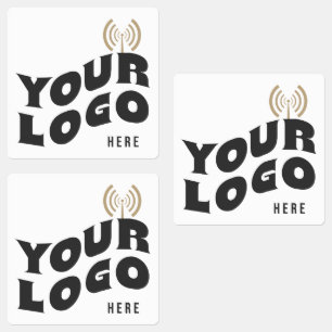 30 Flasche Wasser für das Waterproof Square Busine Etiketten