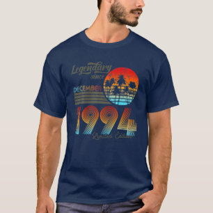 30. Geburtsdatum Legendar seit Dezember 1993 T-Shirt