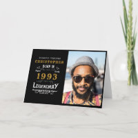 30. Geburtstag 1993 Fotovorlage Legendär