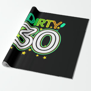 30. Geburtstag Alles Gute zum 30. Geburtstag Geschenkpapier