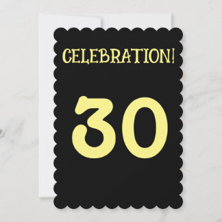 30. GEBURTSTAG ALTER 30 PARTY CUSTOM Einladungen