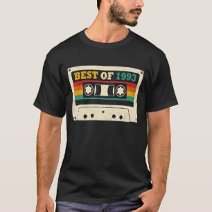 30. Geburtstag Best of 1993 Cassette Tape 30 Jahre T-Shirt
