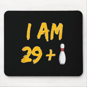 30. Geburtstag Bowling Shirt Bowler Geschenk Party Mousepad