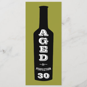 30. Geburtstag Einladung Wein Jahrgang Perfektion