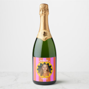 30. Geburtstag farbenfrohes Foto pink gelb trendy