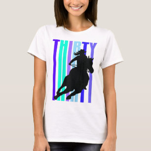 30. Geburtstag Frauen Reitfreunde T-Shirt