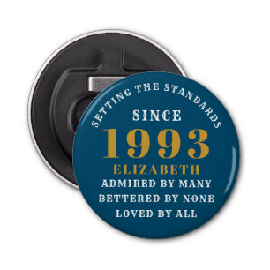 30. Geburtstag Geboren 1993 Name Blue Gold hinzufü Flaschenöffner