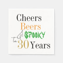 30. Geburtstag Halloween Cheers Spooky Party