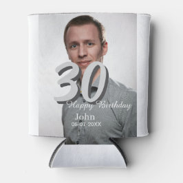 30. Geburtstag hinzufügen Name Datum Jahr Weißes F Dosenkühler