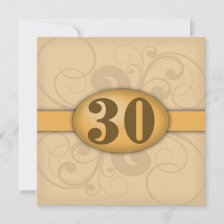 30. Geburtstag / Jubiläum Party Einladung