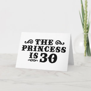 30. Geburtstag Karte