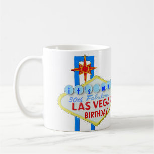 30. Geburtstag Las Vegass Kaffeetasse