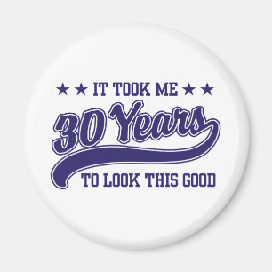 30. Geburtstag Magnet