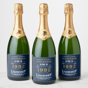30. Geburtstag Name 1972 Vintag Blue Gold