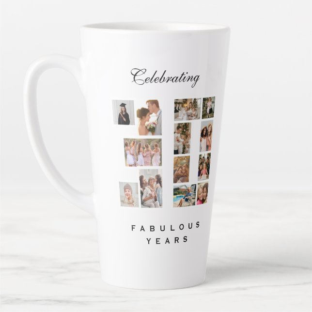 30. Geburtstag oder Jubiläum Milchtasse (Links)