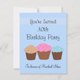 30. Geburtstag Party Einladung