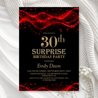 30. Geburtstag Party Einladung
