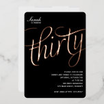 30. Geburtstag Party Einladung<br><div class="desc">30. Geburtstag Party Einladung Design.</div>