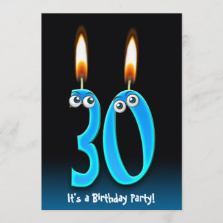 30. Geburtstag Party Einladung