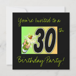 30. Geburtstag Party Einladungen
