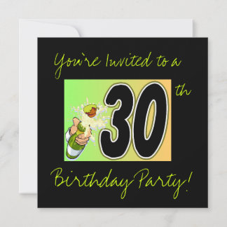30. Geburtstag Party Einladungen