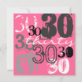 30. Geburtstag Party Einladungen