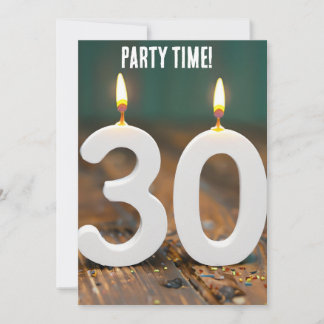 30. GEBURTSTAG-PARTY EINLADUNGEN