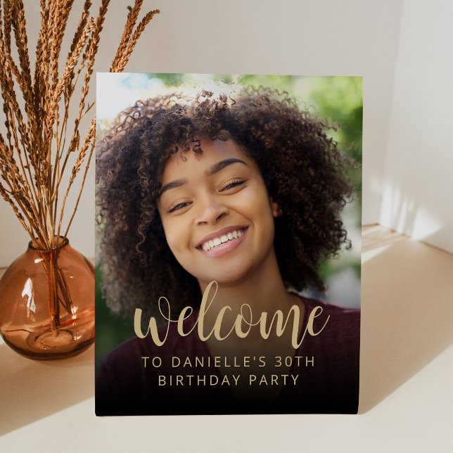 30. Geburtstag Party Foto Willkommen Sockelschild (Von Creator hochgeladen)