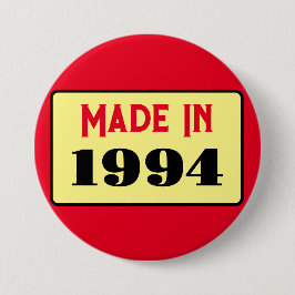 30. Geburtstag Party geboren 1994 30 Button