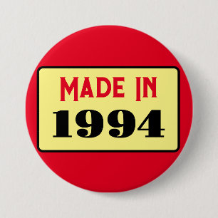 30. Geburtstag Party geboren 1994 30 Button